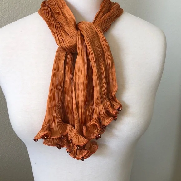 Fortuny Beaded Scarf - Picture 1 of 2